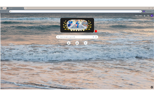 seascape showcases the tranquil beauty of the ocean  from Chrome web store to be run with OffiDocs Chromium online