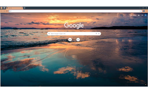 Seashore and Clouds Scenery  from Chrome web store to be run with OffiDocs Chromium online