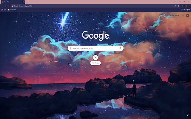 Seaside Fantasy Wallpaper Theme  from Chrome web store to be run with OffiDocs Chromium online