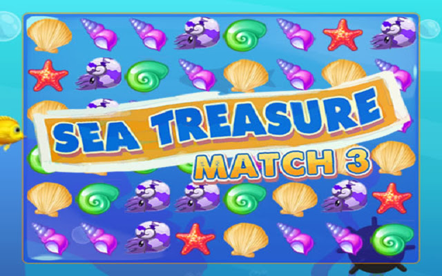 Sea Treasure Match 3  from Chrome web store to be run with OffiDocs Chromium online