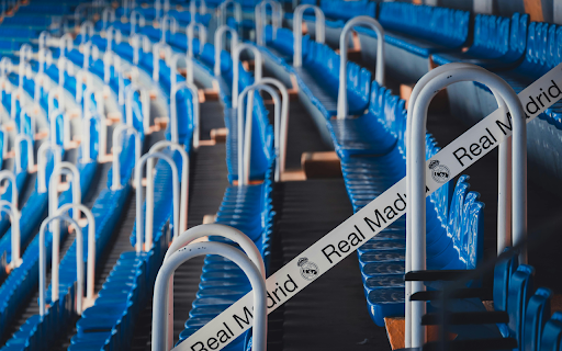 Seats on Stadium, Madrit, Spain  from Chrome web store to be run with OffiDocs Chromium online