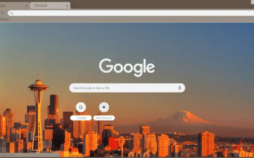 Seattle Sunset  from Chrome web store to be run with OffiDocs Chromium online