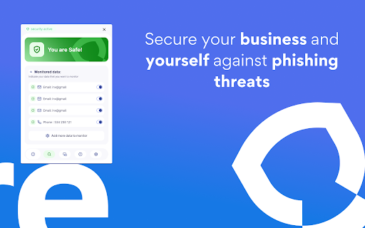 Secaiure AI Powered Security  from Chrome web store to be run with OffiDocs Chromium online