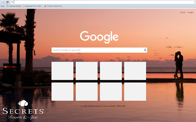 Secrets Resorts Theme  from Chrome web store to be run with OffiDocs Chromium online