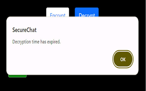 SecureChat  from Chrome web store to be run with OffiDocs Chromium online