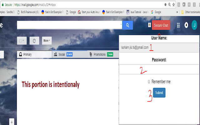 Secure Google Chat  from Chrome web store to be run with OffiDocs Chromium online