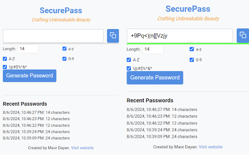 SecurePass Crafting Unbreakable Beauty  from Chrome web store to be run with OffiDocs Chromium online