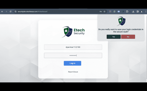 Secure Vault  from Chrome web store to be run with OffiDocs Chromium online