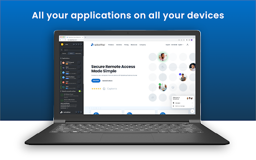 Secure Workspace  from Chrome web store to be run with OffiDocs Chromium online