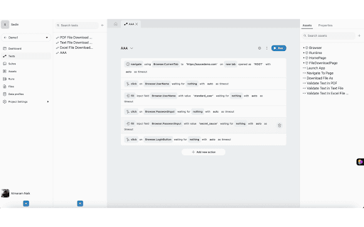 Sedstart recorder  from Chrome web store to be run with OffiDocs Chromium online