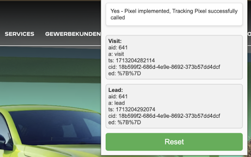Seedtag Pixel Debugger  from Chrome web store to be run with OffiDocs Chromium online
