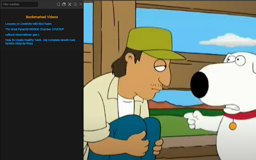 Seek Subtitles for YouTube  from Chrome web store to be run with OffiDocs Chromium online