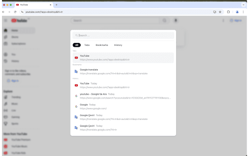 Seek Tab  from Chrome web store to be run with OffiDocs Chromium online