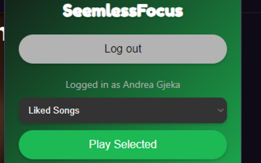 SeemlessFocus  from Chrome web store to be run with OffiDocs Chromium online
