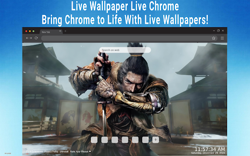 Sekiro 4K Wallpaper  from Chrome web store to be run with OffiDocs Chromium online