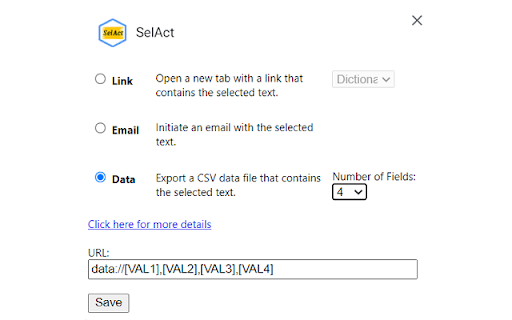 SelAct  from Chrome web store to be run with OffiDocs Chromium online