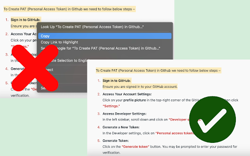 Select and Copy  from Chrome web store to be run with OffiDocs Chromium online