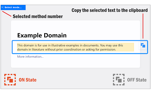 Select  Copy HTML Text  from Chrome web store to be run with OffiDocs Chromium online