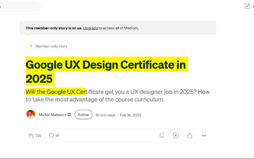Selection Styler  from Chrome web store to be run with OffiDocs Chromium online