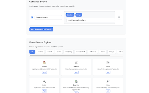 Select  Right Click Search  from Chrome web store to be run with OffiDocs Chromium online