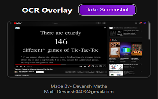 SelectText.Exe  from Chrome web store to be run with OffiDocs Chromium online