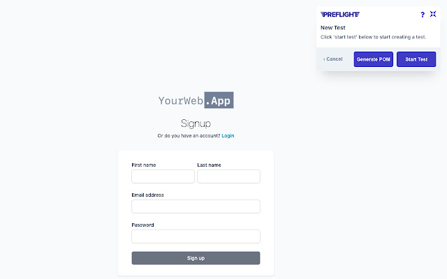 Selenium Java Recorder from Preflight from Chrome web store to be run with OffiDocs Chromium online Selenium Java Recorder from Preflight from Chrome web store to be run with OffiDocs Chromium online