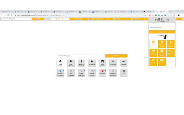 Self Butler  from Chrome web store to be run with OffiDocs Chromium online