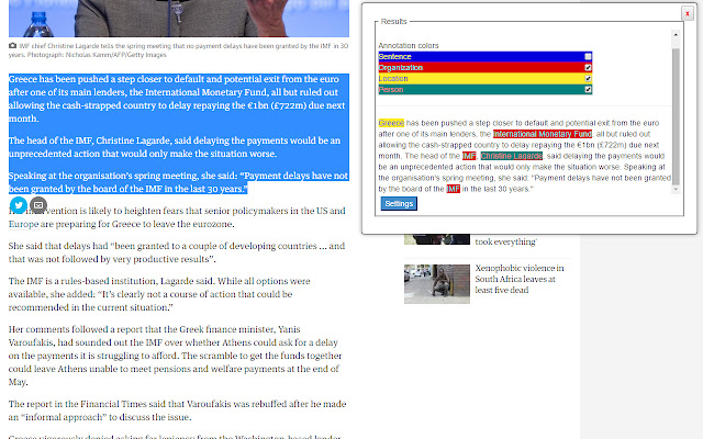 Self Service Semantic Suite  from Chrome web store to be run with OffiDocs Chromium online
