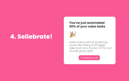 Sellebrate  from Chrome web store to be run with OffiDocs Chromium online