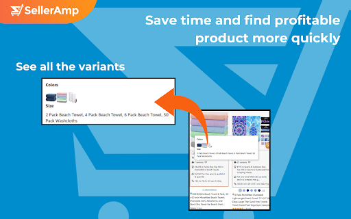 SellerAmp QVS Quick View Simplified  from Chrome web store to be run with OffiDocs Chromium online
