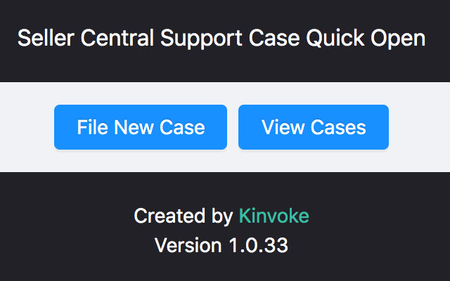 Seller Central Support Case Quick Open  from Chrome web store to be run with OffiDocs Chromium online