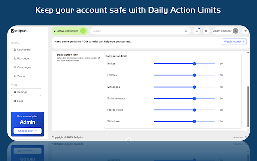 Selliplus Your LinkedIn assistant  from Chrome web store to be run with OffiDocs Chromium online