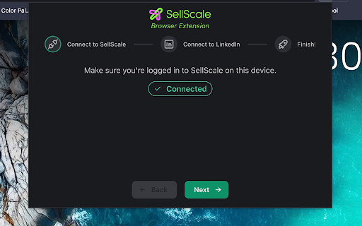 SellScale Browser Extension  from Chrome web store to be run with OffiDocs Chromium online