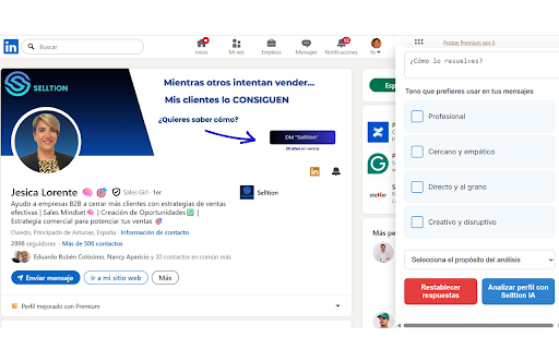 SelltionIA  from Chrome web store to be run with OffiDocs Chromium online