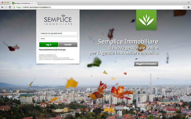 Semplice Immobiliare  from Chrome web store to be run with OffiDocs Chromium online