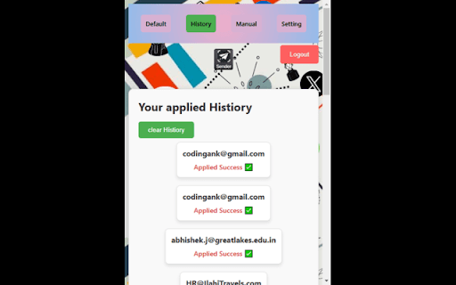 Sender  from Chrome web store to be run with OffiDocs Chromium online