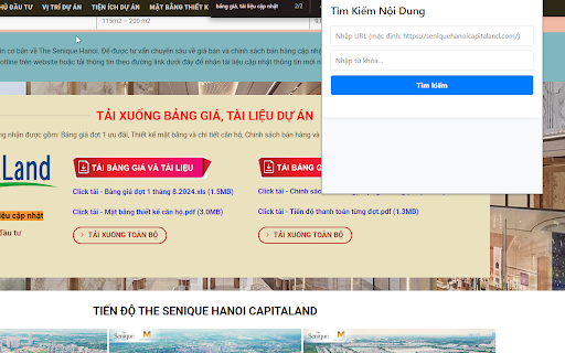 Senique Hanoi Capitaland  from Chrome web store to be run with OffiDocs Chromium online