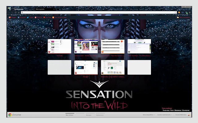 Sensation Into the Wild  from Chrome web store to be run with OffiDocs Chromium online