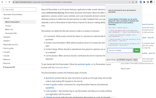 SensePage  from Chrome web store to be run with OffiDocs Chromium online