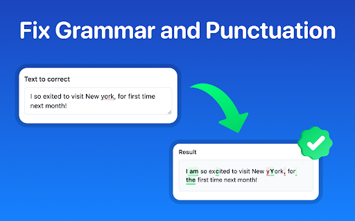 Sentence Correction  from Chrome web store to be run with OffiDocs Chromium online