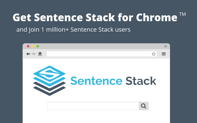 Sentence Stack  from Chrome web store to be run with OffiDocs Chromium online