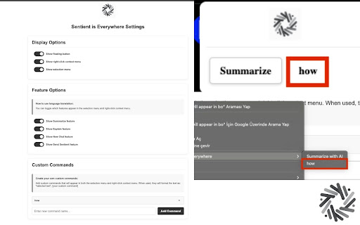 Sentient is Everywhere  from Chrome web store to be run with OffiDocs Chromium online