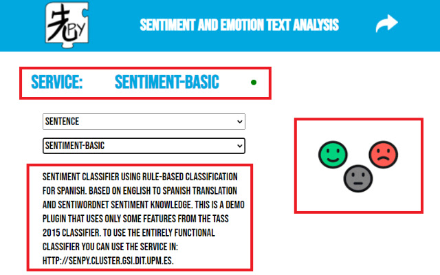 sentimentemotion Analysis GSI  from Chrome web store to be run with OffiDocs Chromium online