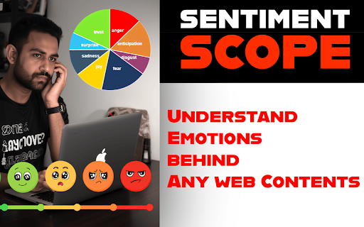 Sentiment Scope  from Chrome web store to be run with OffiDocs Chromium online