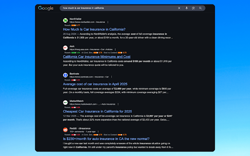 Senuto AI Overview auditor  from Chrome web store to be run with OffiDocs Chromium online