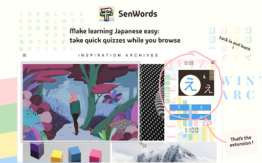 SenWords Thousand Words  from Chrome web store to be run with OffiDocs Chromium online