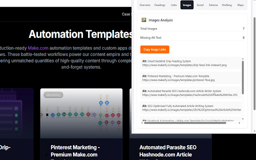 SEO Insights by Apex Marketing  from Chrome web store to be run with OffiDocs Chromium online