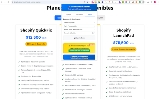 SEO Keyword Tracker  from Chrome web store to be run with OffiDocs Chromium online