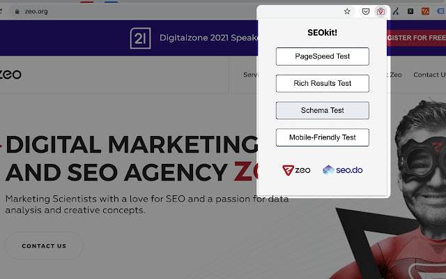 SEOkit Quick Test on Free SEO Tools!  from Chrome web store to be run with OffiDocs Chromium online