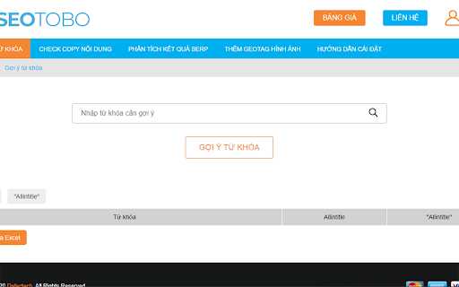 SEOTOBO PRO Extension  from Chrome web store to be run with OffiDocs Chromium online